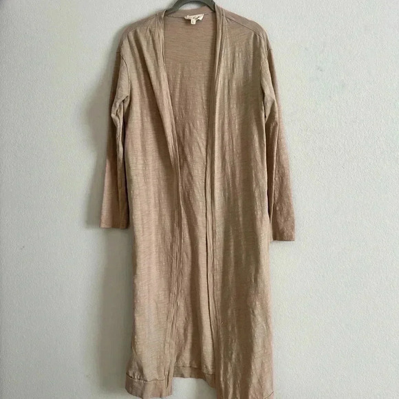 Tan Jumpsuit and Long Cardigan Set | size small - Picture 11 of 13